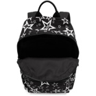 Dolce and Gabbana Black Millennial Star Backpack