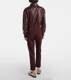 Brunello Cucinelli Leather jacket