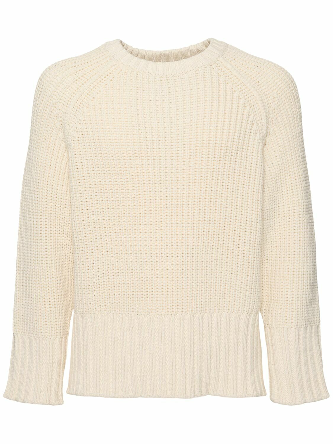 Low Classic Women's Knit Wrap Cardigan Top in Ivory Low Classic