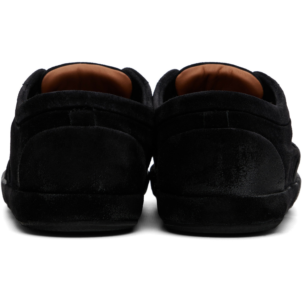 Marsèll Black Scatopelle Suede Sneakers