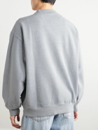 Carhartt WIP - Vista Logo-Appliquéd Cotton-Jersey Sweatshirt - Gray