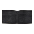 Saint Laurent Black Croc Monogramme East/West Wallet