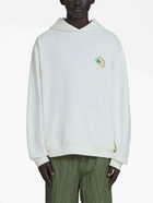 MARNI - Logo Cotton Hoodie