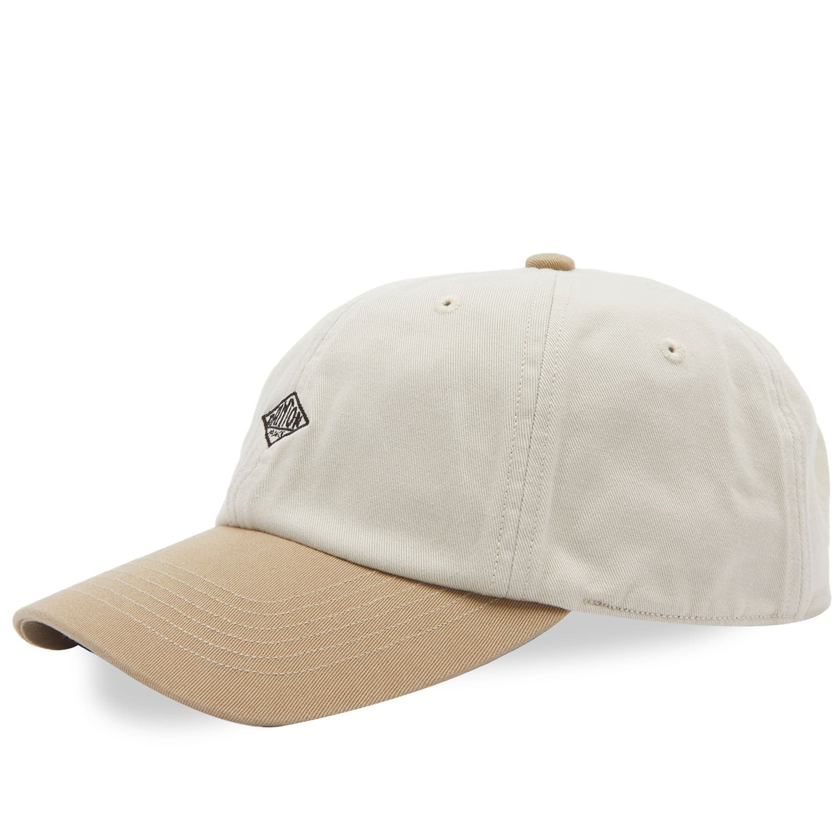 Danton Men's 2 Tone Baseball Cap in Ivory/Beige Danton