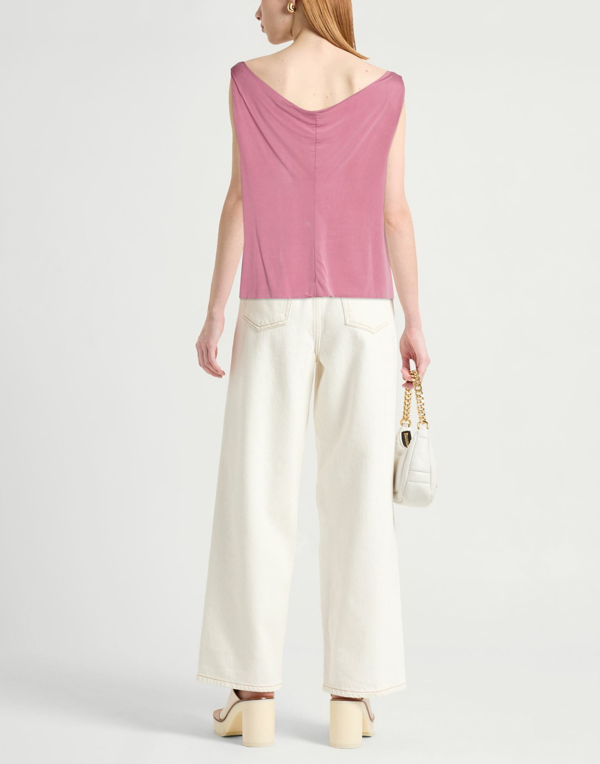 Peachy Den Womens Top Antique rose