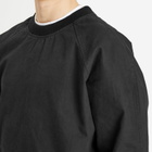 MHL by Margaret Howell Men's Woven Crew Sweatshirt in Indigo