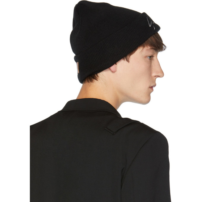 Yohji Yamamoto Black New Era Edition Beanie Yohji Yamamoto