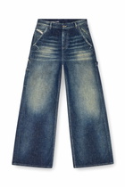 Diesel Relaxed Jeans - 1996 D-Sire - Jeans Womens in Blue