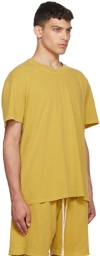 Les Tien Yellow Cotton T-Shirt