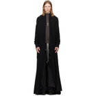 Rick Owens Black Tower Dafne Robe Cardigan