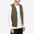 Butter Goods Men's Reversible Vest in Black/Army