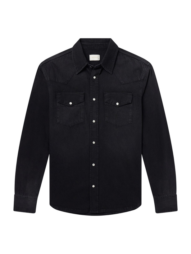 Photo: Aimé Leon Dore - Denim Shirt - Black