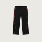 Navinder Nangla Squiggle Sweatpant in Black/Red