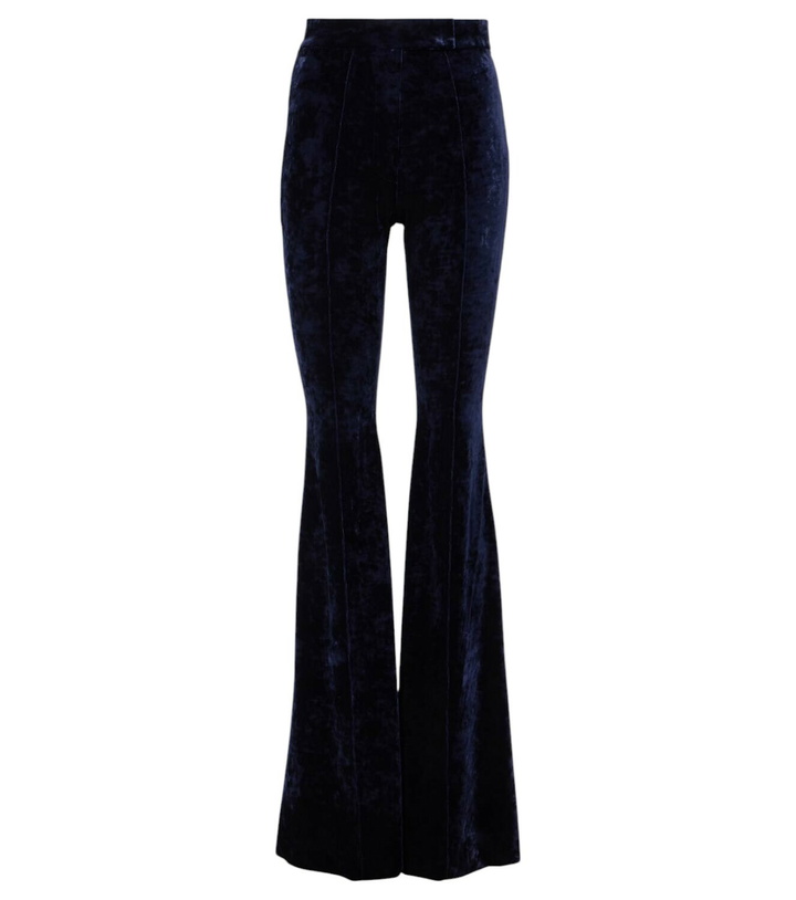 Photo: Alex Perry Velvet flared pants