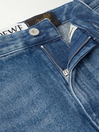 LOEWE - Paula's Ibiza Straight-Leg Distressed Denim Shorts - Neutrals