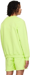 Casablanca Green 'Afro Cubism Tennis Club' Sweatshirt