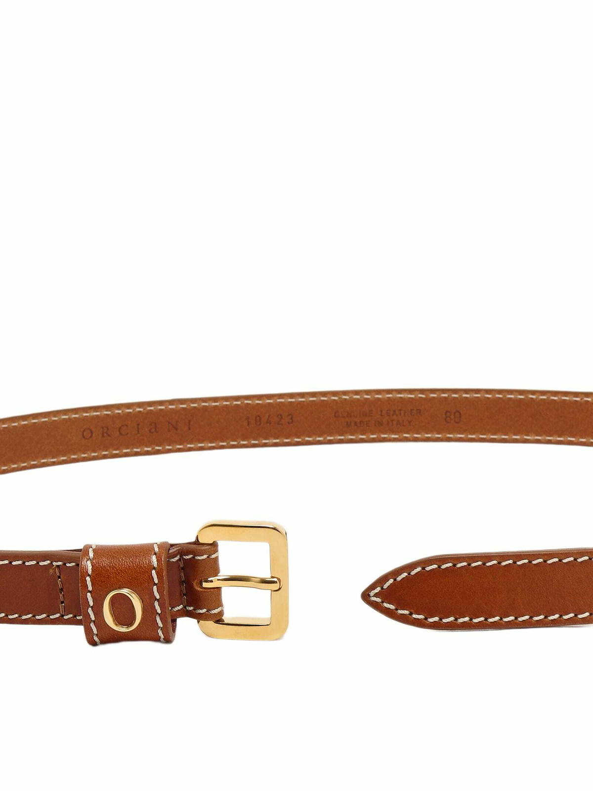 Orciani Cintura In Pelle Bull Belt