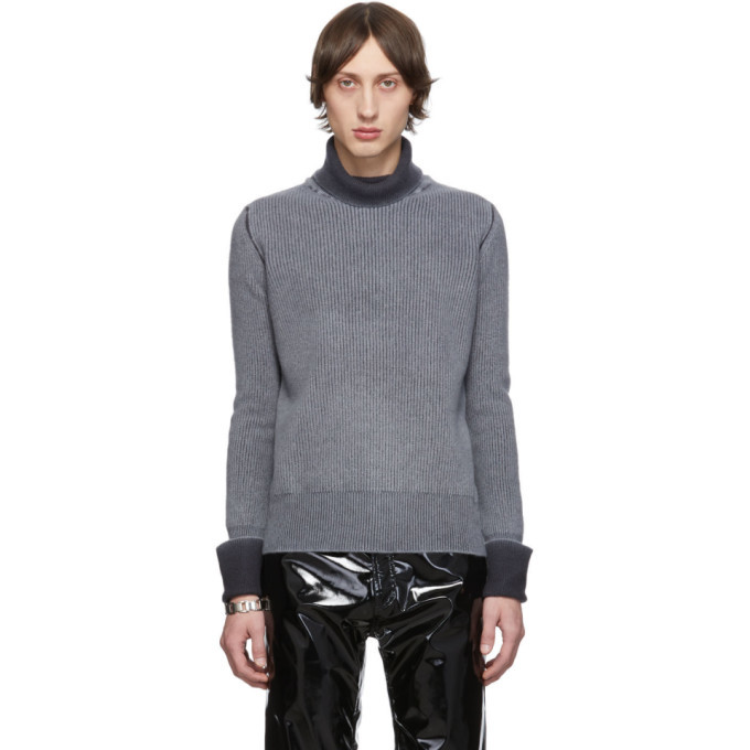 Photo: Maison Margiela Grey Gauge 7 Sweater