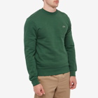 Lacoste Men's Classic Crew Sweat in Green