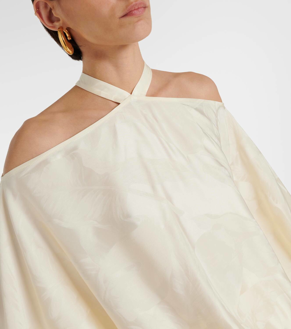 Taller Marmo Bridal Cyclades Callass jacquard gown