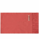 Acne Studios Men's Canada Skinny New Scarf in Mineral Red