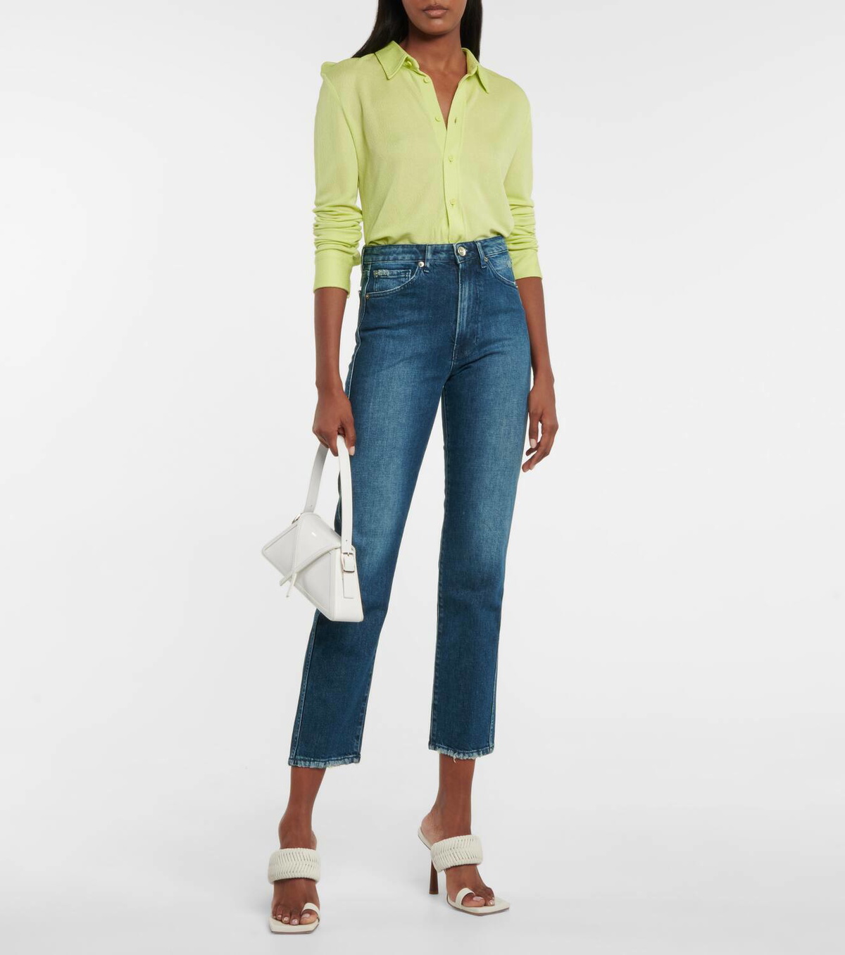 3x1 N.Y.C. Claudia high-rise slim jeans