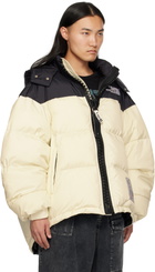 Maison MIHARA YASUHIRO White & Black Huge Down Jacket
