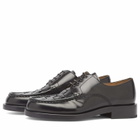 Jacquemus Men's Leather Derby Shoes in Black
