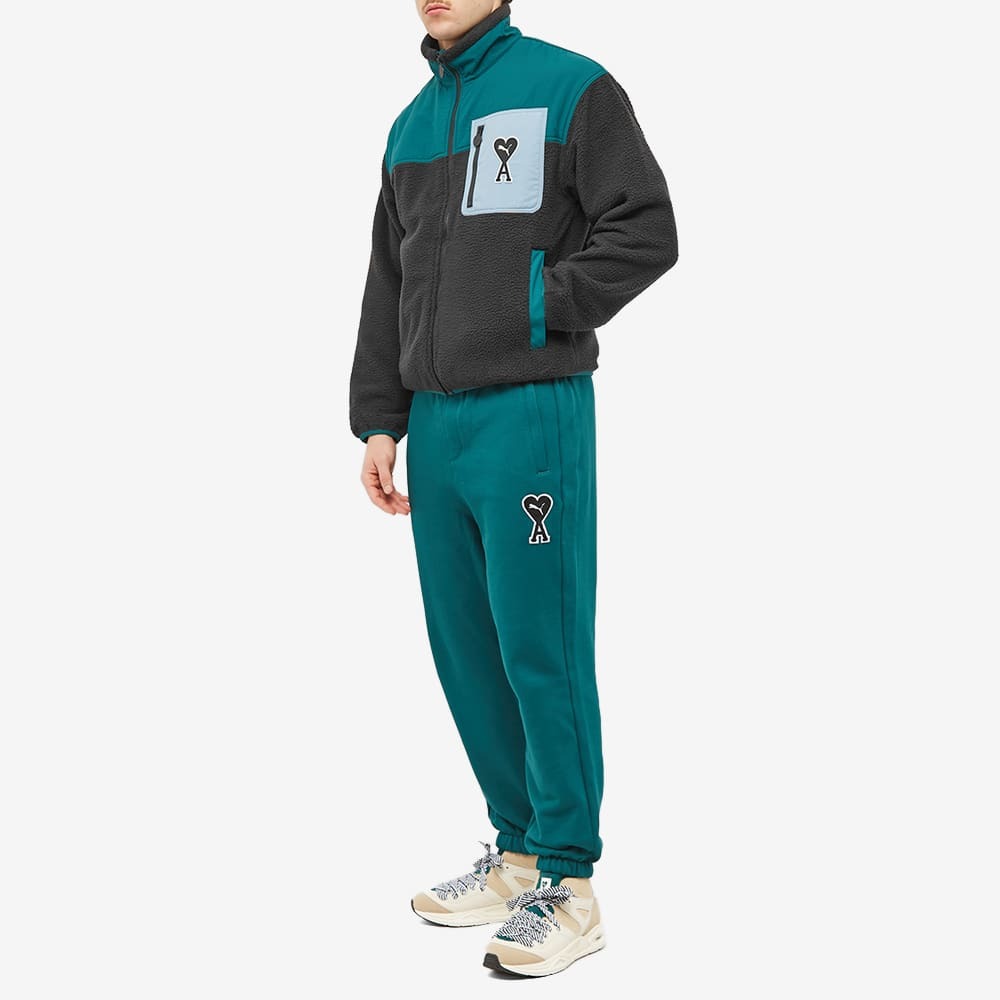 Puma x AMI Sherpa Jacket in Puma Black Puma