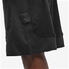 Stone Island Shadow Project Men's Cotton Terry Sweat Short in Black