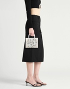 Mach & Mach Womens Handbag in Off white