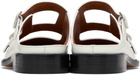 Marni White Bambi 3.0 Double Buckle Loafers