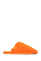 Loewe Fluo Orange Pile Slippers