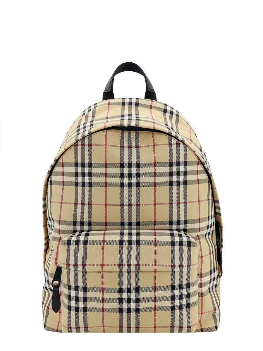 Burberry Backpack Beige Mens Burberry