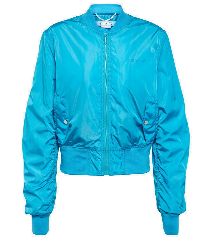 Photo: Off-White - Logo bomber jacket