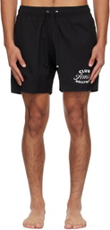 AMIRI Black 'Club Amiri' Swim Shorts