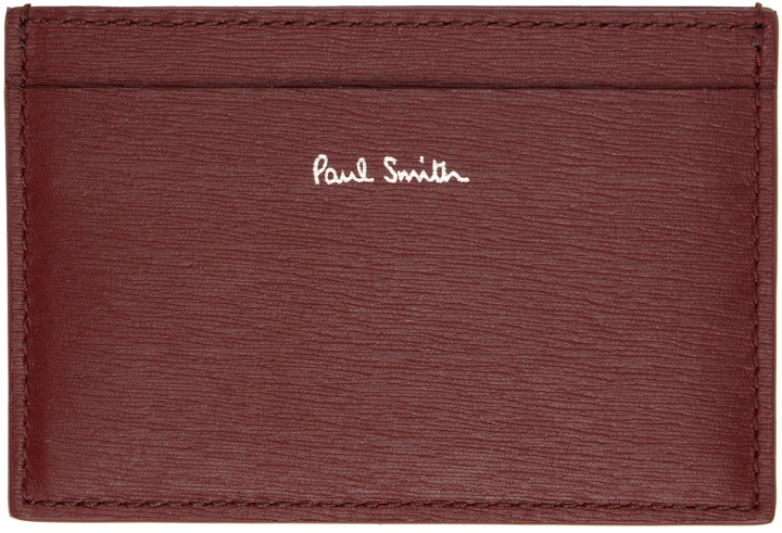 Photo: Paul Smith Red Colorblock Card Holder