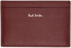 Paul Smith Red Colorblock Card Holder