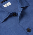 Hartford - Jobson Cotton and Linen-Blend Canvas Chore Jacket - Men - Navy