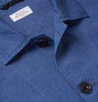 Hartford - Jobson Cotton and Linen-Blend Canvas Chore Jacket - Men - Navy
