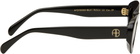 ANINE BING Black Roma Sunglasses