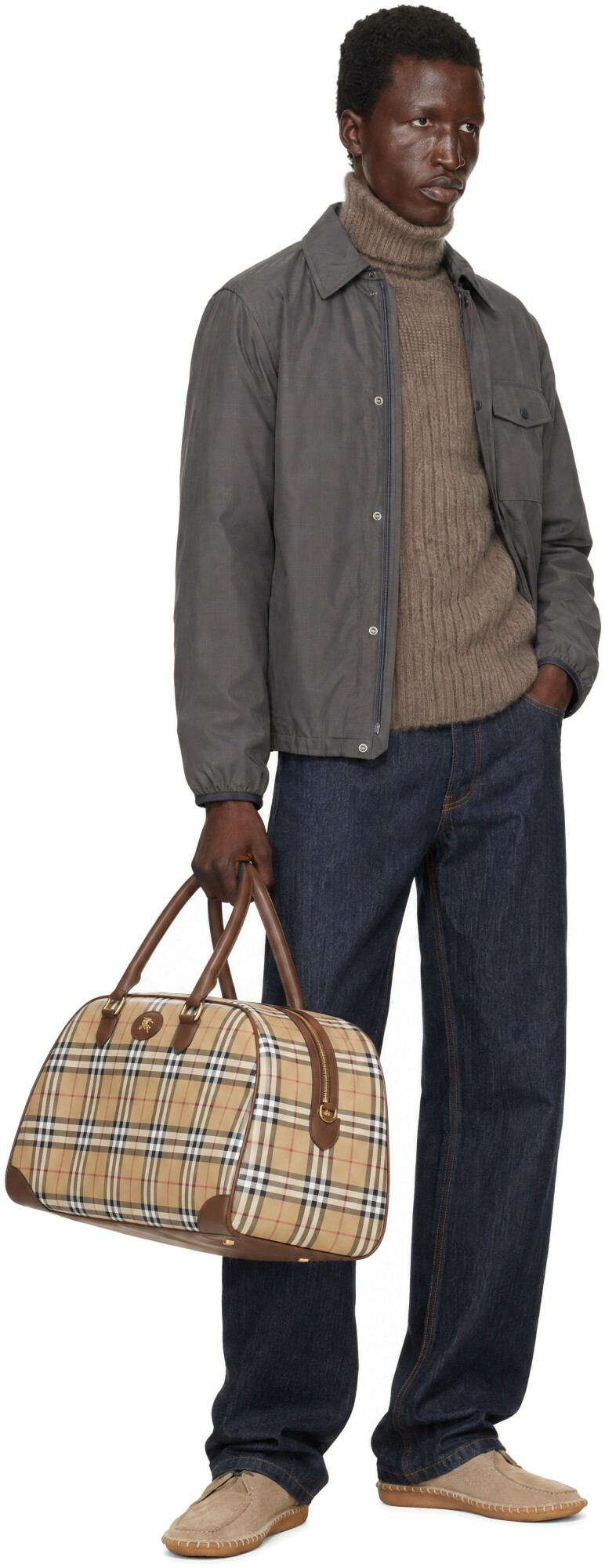 Burberry Gray Dalewood Jacket
