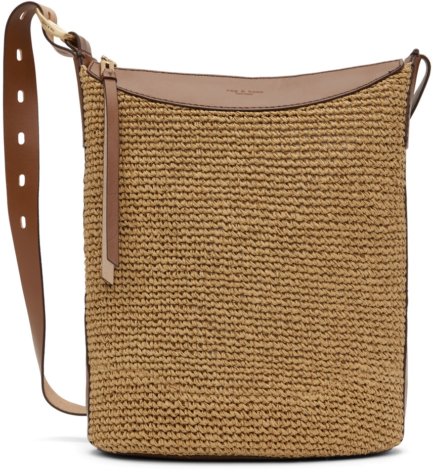 rag & bone Beige Belize Shoulder Bag Rag and Bone