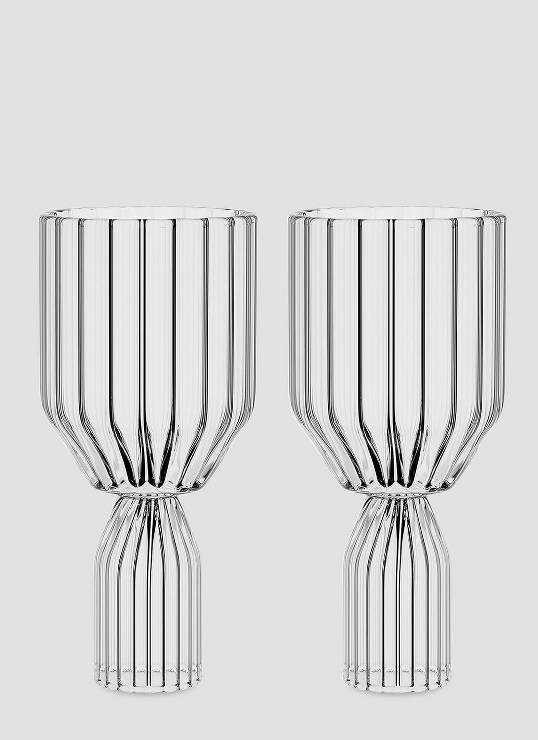 Fferrone Design Set of Two Margot White Wine Goblets