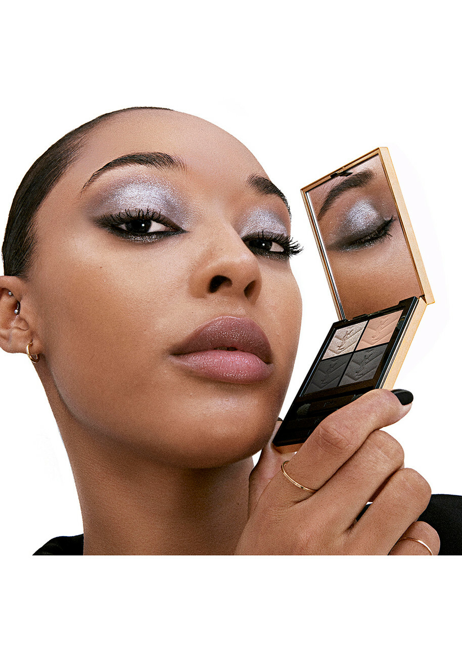 新品Yves Saint Laurent Couture Mini Clutch THE NEW COUTURE MINI CLUTCH: PALETTE OF 4 COUTURE EYE SHADOWS