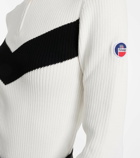 Fusalp Andromede ribbed-knit half-zip sweater