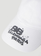 Balenciaga - BB Dirty Paris Baseball Cap in White