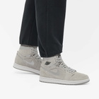 Air Jordan 1 Zoom Air CMFT Sneakers in Grey/Black/Silver