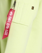 Alpha Industries Mens Sweatshirt in Lime green