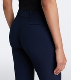 McQueen Crêpe bootcut pants